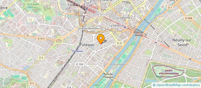 localisation de l'entreprise SONIMI  PUTEAUX