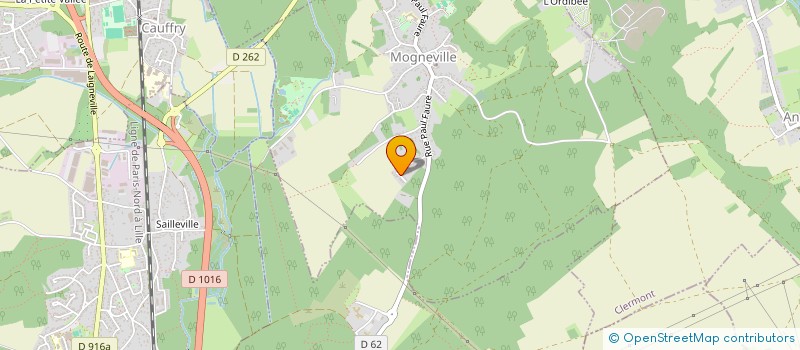 localisation de l'entreprise SONIN VOYAGE  MOGNEVILLE