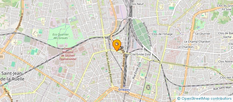 localisation de l'entreprise SONIP à ORLEANS