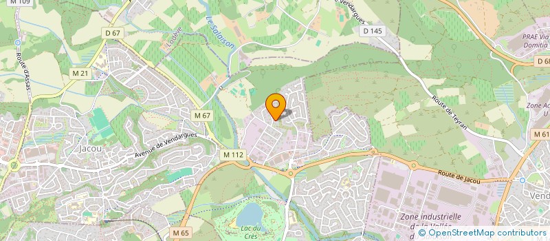 localisation de l'entreprise SONIS(SOURCE OF NETWORK INTERNET SERVICE  LE CRES