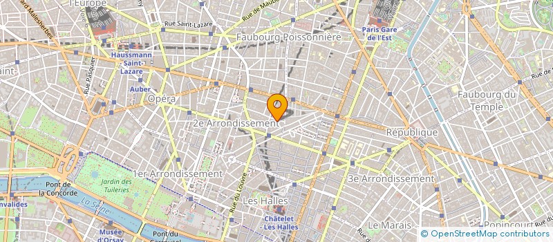 localisation de l'entreprise SONITIS à PARIS