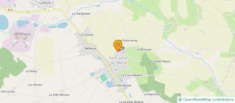 localisation de l'entreprise SONIU à LE MENE