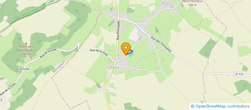 localisation de l'entreprise SONIZO  ZOTEUX