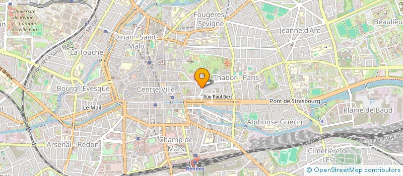 localisation de l'entreprise SONJ ARCHITECTURE  RENNES