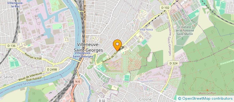 localisation de l'entreprise SONMEZ  VILLENEUVE-SAINT-GEORGES