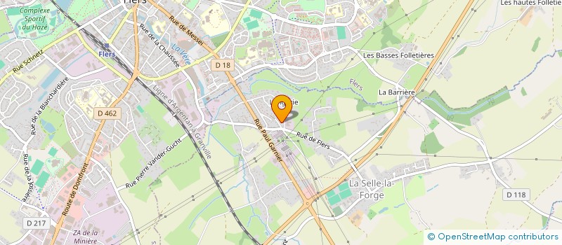 localisation de l'entreprise SONMEZ à LA SELLE-LA-FORGE