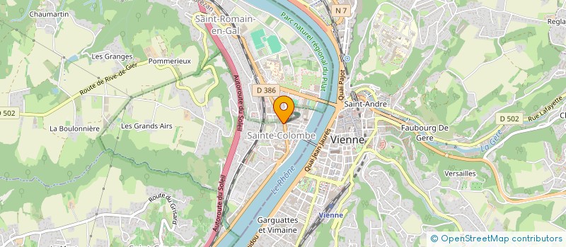 localisation de l'entreprise SONMEZ  SAINTE-COLOMBE