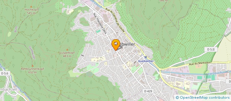 localisation de l'entreprise SONMEZ IMMO  GUEBWILLER