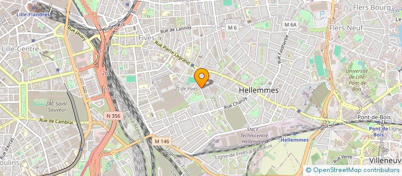localisation de l'entreprise SONNAILLE à LILLE