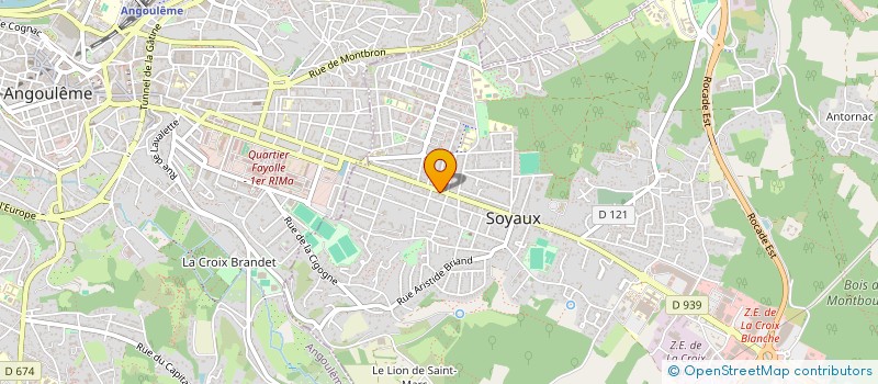 localisation de l'entreprise SONNET JACQUES ET CHRISTIAN  SOYAUX