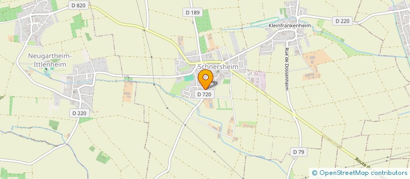 localisation de l'entreprise SONNTAG INVESTISSEMENTS  SCHNERSHEIM