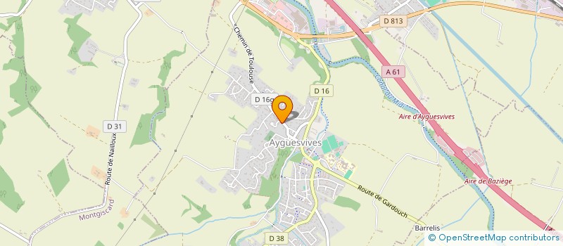 localisation de l'entreprise SONNY à AYGUESVIVES