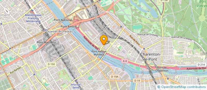 localisation de l'entreprise SONNY BLACK CAR  CHARENTON-LE-PONT