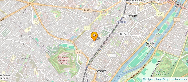 localisation de l'entreprise SONNY'S PIZZA à SURESNES