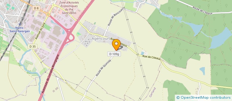 localisation de l'entreprise SONO 2000  AGENCOURT