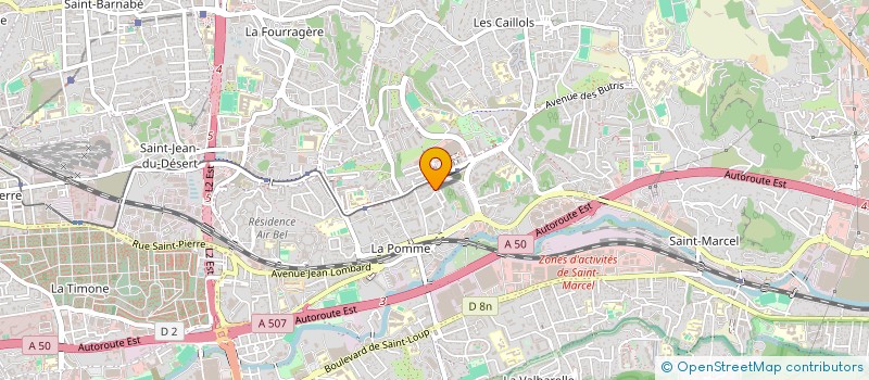 localisation de l'entreprise SONO à MARSEILLE