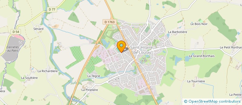 localisation de l'entreprise SONO 85 - SONO NANTES à MONTAIGU-VENDEE