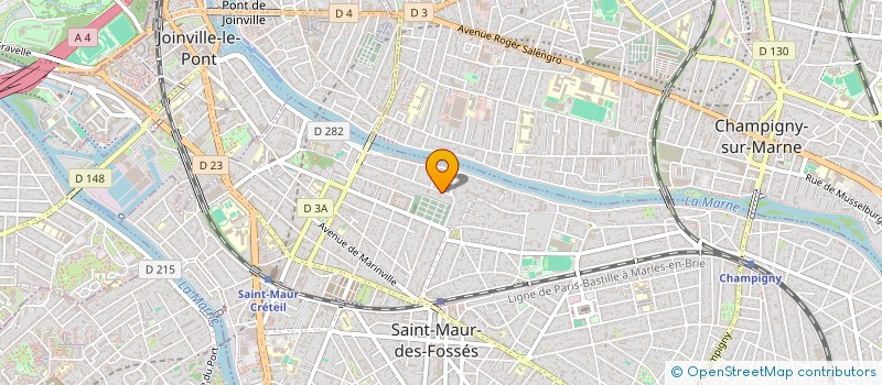 localisation de l'entreprise SONO à SAINT-MAUR-DES-FOSSES