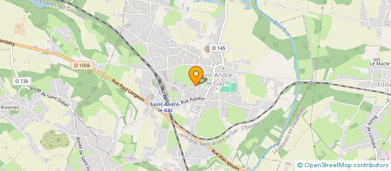 localisation de l'entreprise SONO ECLIPSE LIVE  SAINT-ANDRE-LE-GAZ