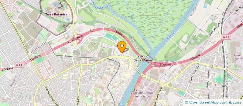 localisation de l'entreprise SONO ESEO  ANGERS