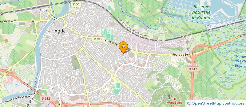 localisation de l'entreprise SONO FLASH  AGDE