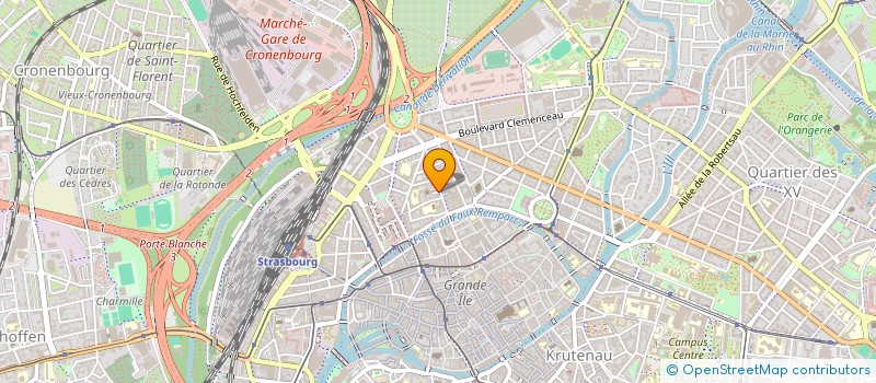 localisation de l'entreprise SONO IMMOBILIER  STRASBOURG