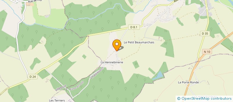 localisation de l'entreprise SONO LES TROIS RIVIERES à CLOYES-LES-TROIS-RIVIERES
