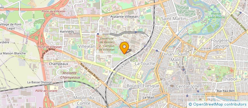 localisation de l'entreprise SONO LIGHTS CREW (SLC)  RENNES