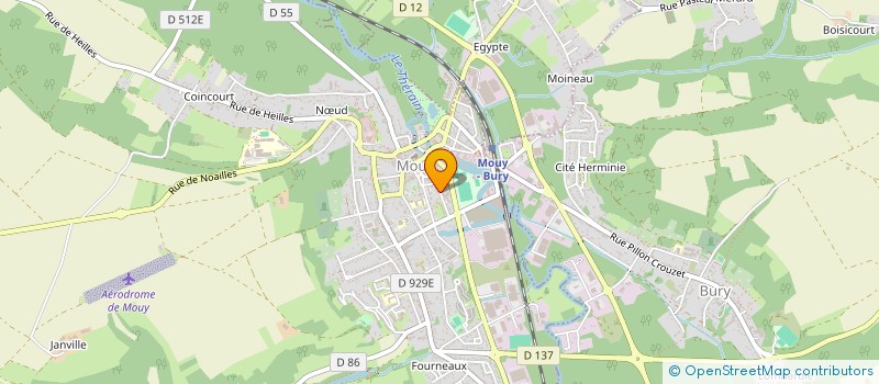 localisation de l'entreprise SONO NUMBER ONE  MOUY