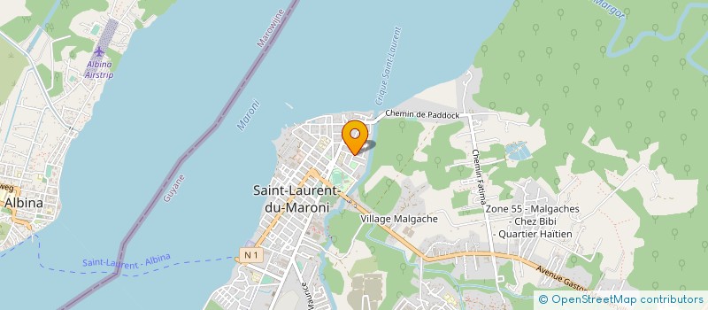 localisation de l'entreprise SONO-PACO à SAINT-LAURENT-DU-MARONI