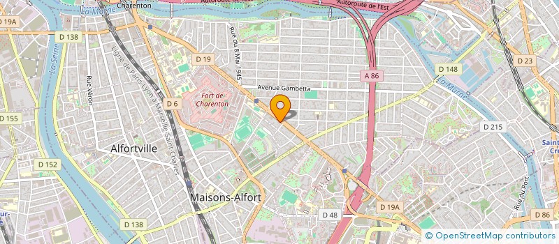 localisation de l'entreprise SONO PRODUCTION à MAISONS-ALFORT