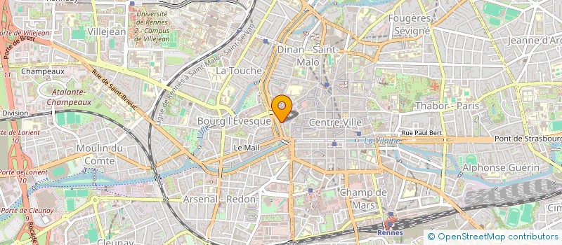 localisation de l'entreprise SONO RENNES  RENNES