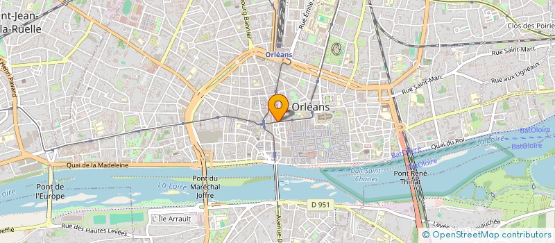 localisation de l'entreprise SONO SANTE à ORLEANS