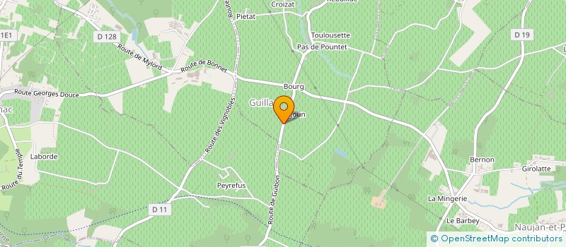 localisation de l'entreprise SONO SYSTEM  GUILLAC