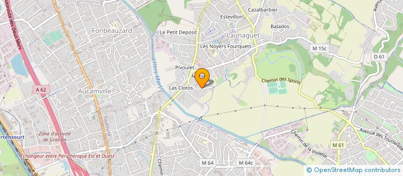 localisation de l'entreprise SONO TECHNIC à LAUNAGUET
