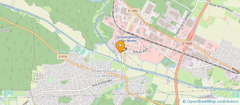 localisation de l'entreprise SONOCO CONSUMER PRODUCTS à SCHWEIGHOUSE-SUR-MODER