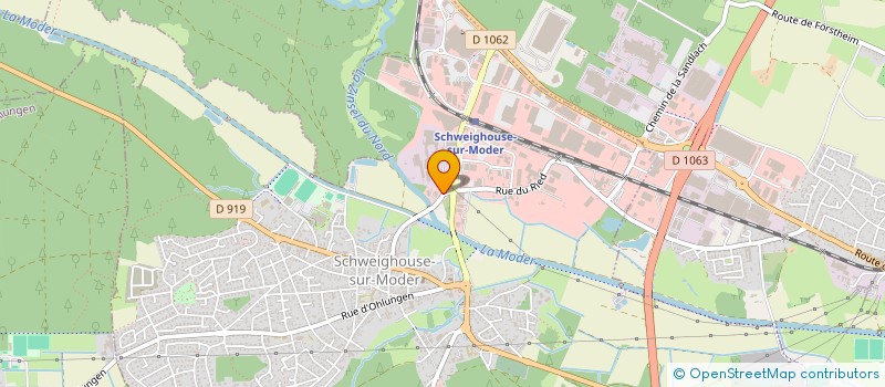 localisation de l'entreprise SONOCO IPD FRANCE à SCHWEIGHOUSE-SUR-MODER