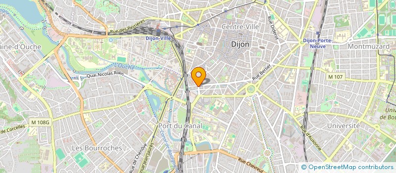 localisation de l'entreprise SONODI 2 à DIJON