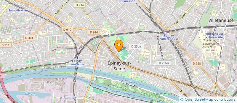 localisation de l'entreprise SONODI à EPINAY-SUR-SEINE