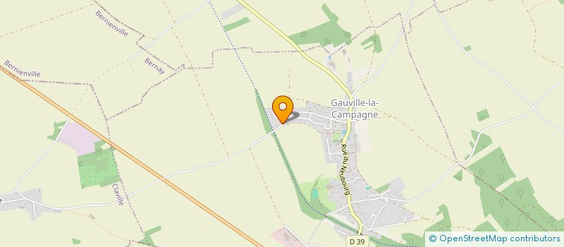 localisation de l'entreprise SONODIS à NORMANVILLE