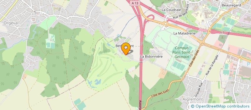localisation de l'entreprise SONOFAB à POISSY