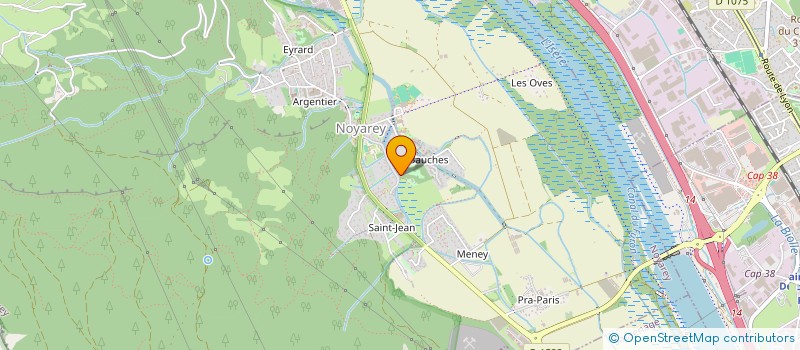 localisation de l'entreprise SONOGO à NOYAREY