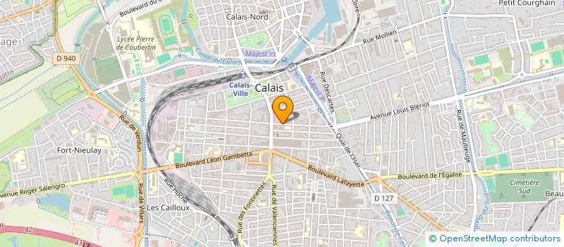 localisation de l'entreprise SONOKING à CALAIS