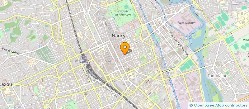localisation de l'entreprise SONOLIGHT à NANCY