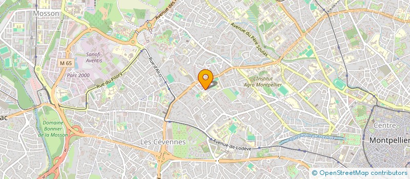 localisation de l'entreprise SONOLIS à MONTPELLIER