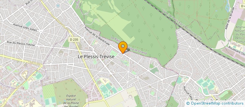 localisation de l'entreprise SONOMECA ALTERN  LE PLESSIS-TREVISE