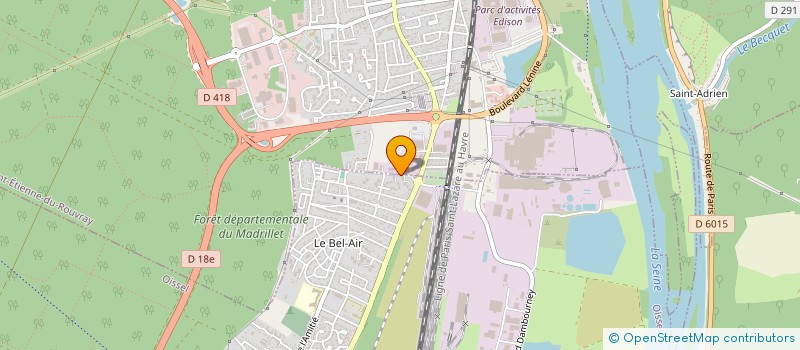 localisation de l'entreprise SONORAC à SAINT-ETIENNE-DU-ROUVRAY