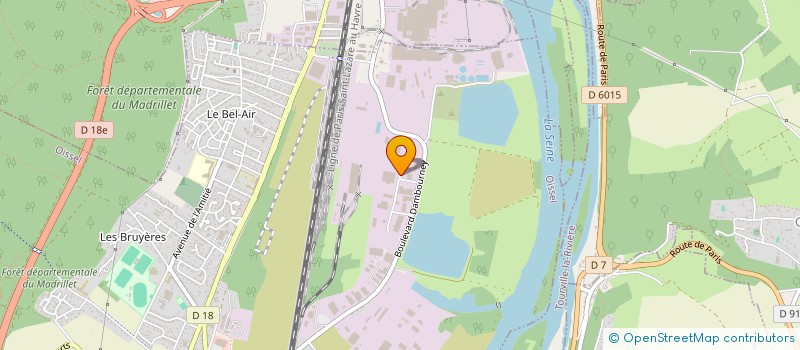 localisation de l'entreprise SONORAC GSM  OISSEL