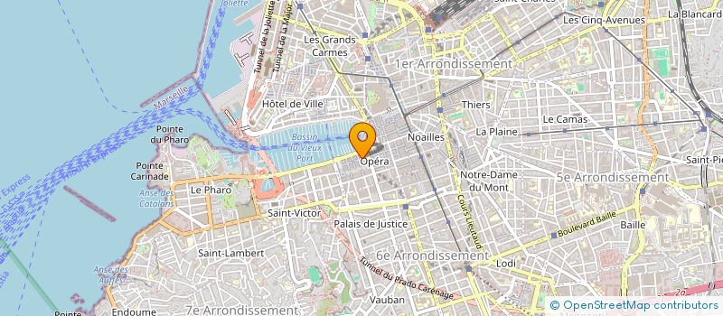 localisation de l'entreprise SONORE à MARSEILLE