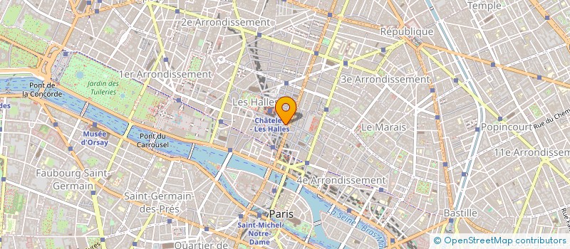 localisation de l'entreprise SONORID  PARIS